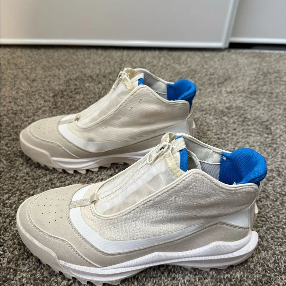 Sorel Cream and Blue Women's Sneakers - Picture 3 of 9